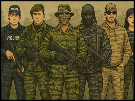 The Many Faces of Tiger Stripe Camouflage: Variations, History & Users