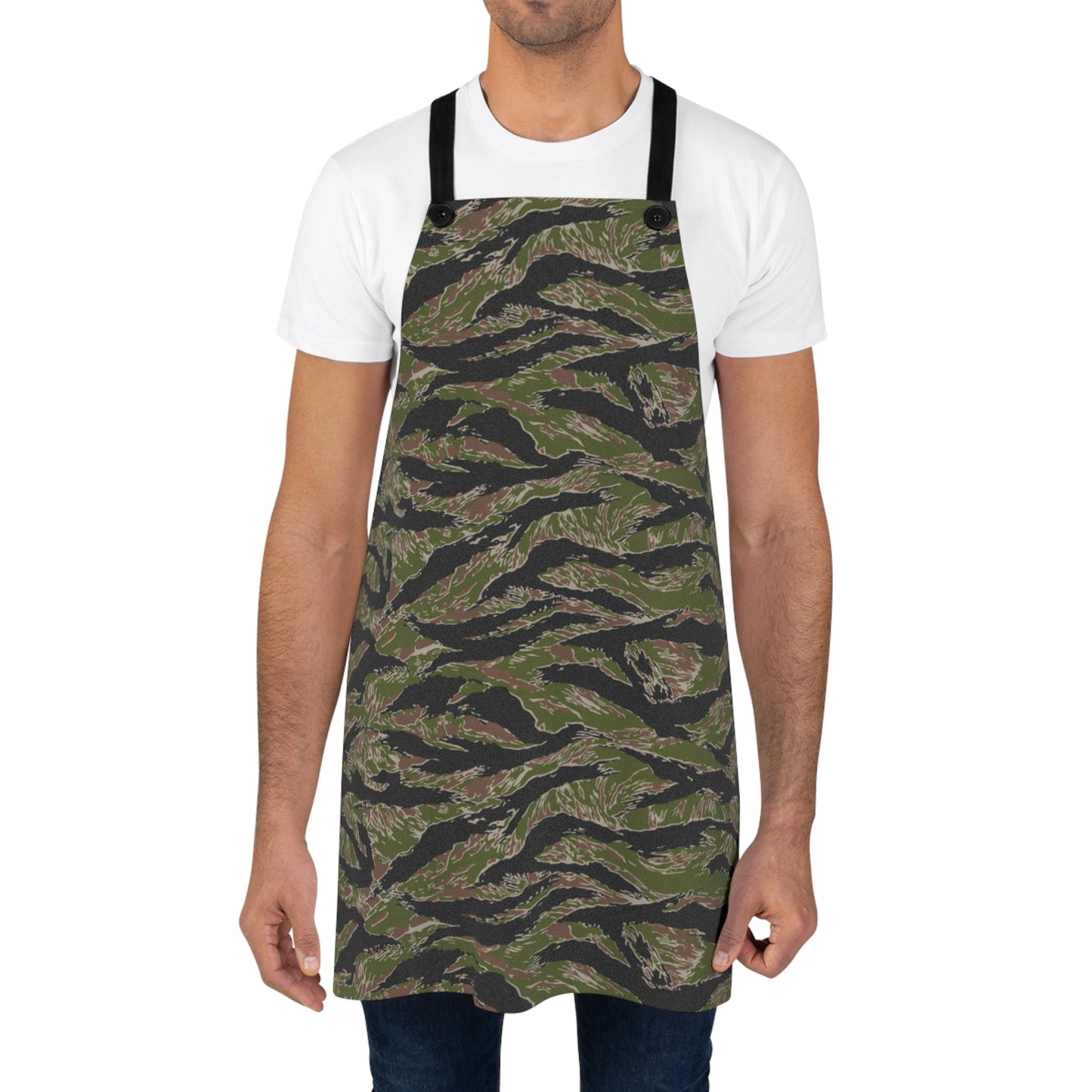 Tiger Stripe Jungle CAMO Kitchen Apron