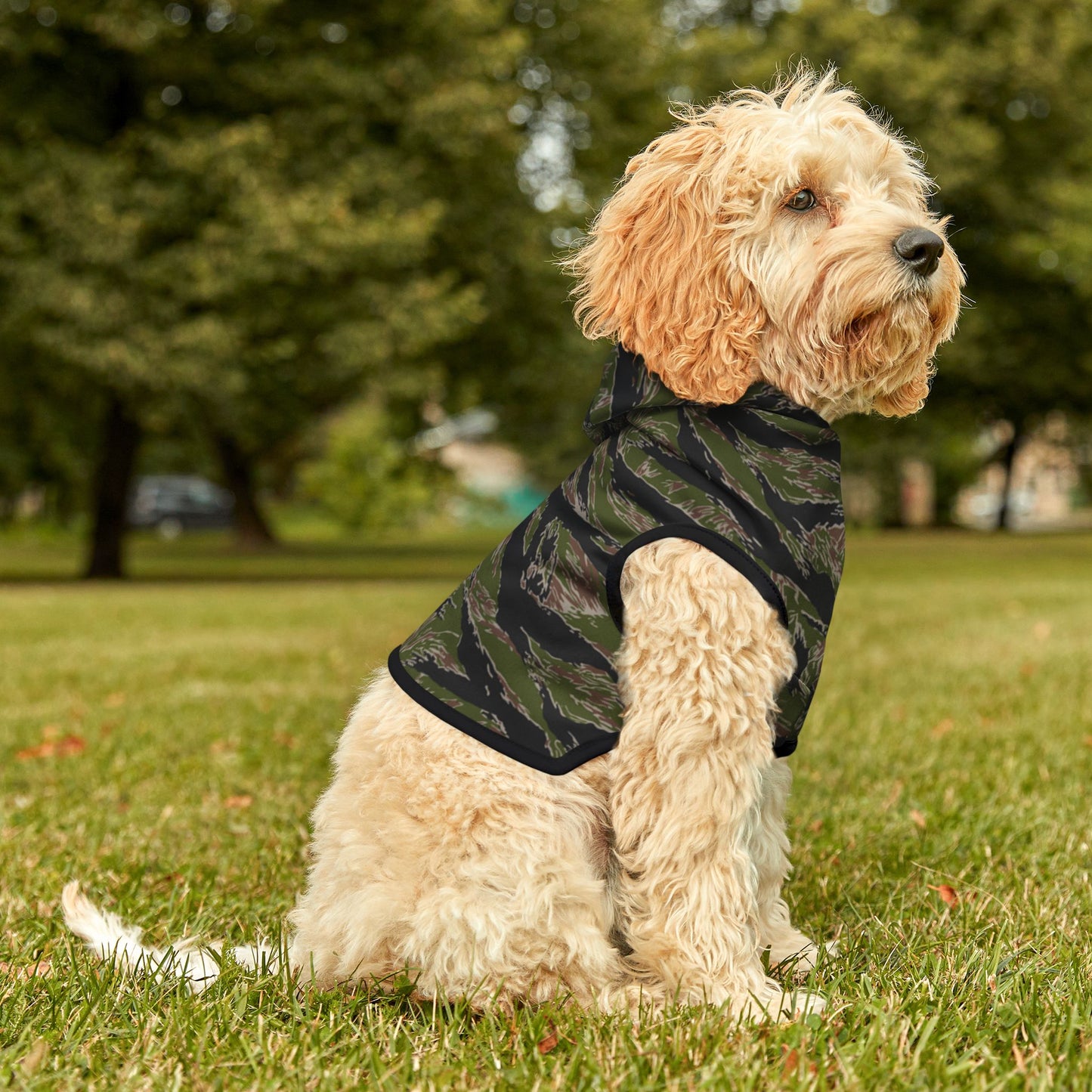 Tiger Stripe Jungle CAMO Pet Hoodie