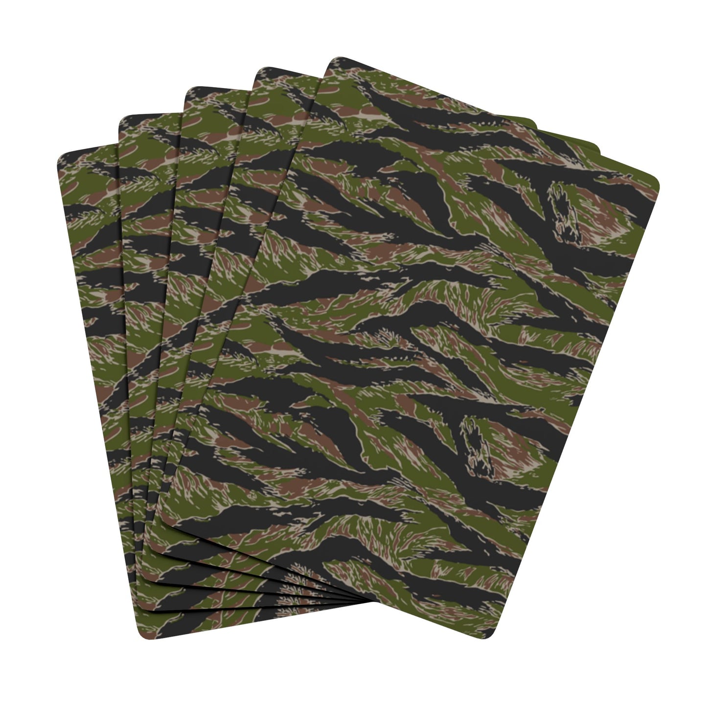 Tiger Stripe Jungle CAMO Poker Playing Cards