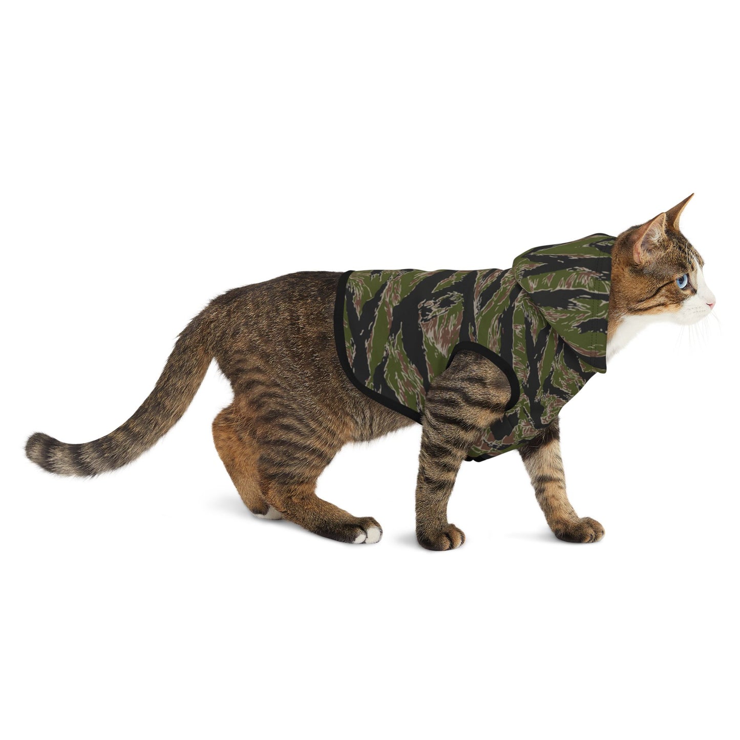 Tiger Stripe Jungle CAMO Pet Hoodie