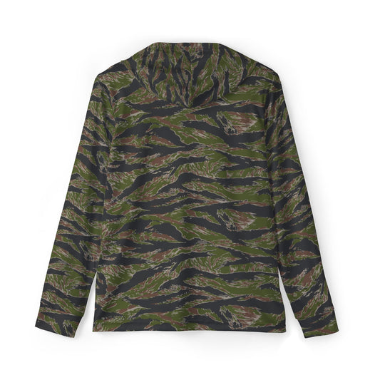 Tiger Stripe Jungle CAMO Mens Sports Warmup Hoodie