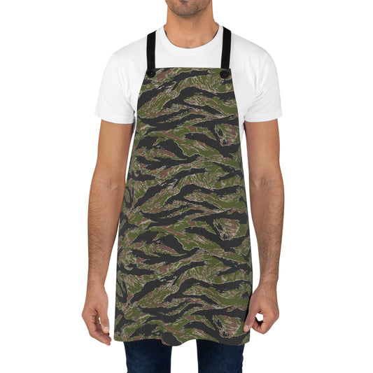 Tiger Stripe Jungle CAMO Kitchen Apron