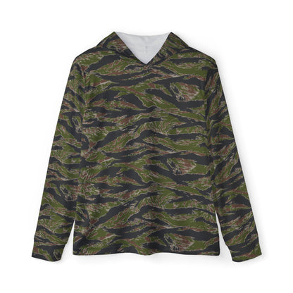 Tiger Stripe Jungle CAMO Mens Sports Warmup Hoodie