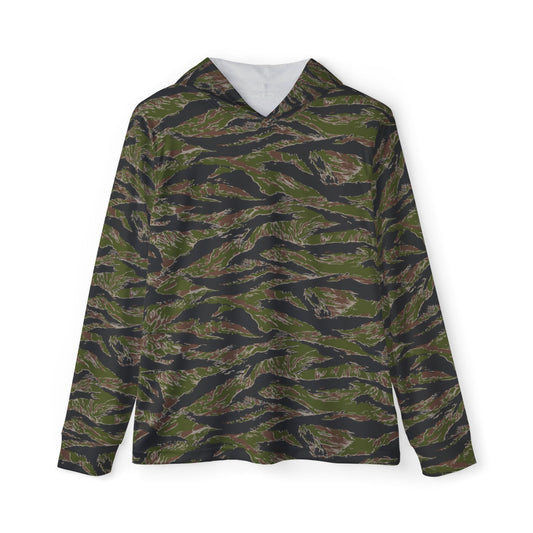 Tiger Stripe Jungle CAMO Mens Sports Warmup Hoodie