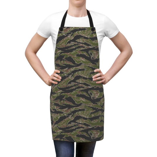 Tiger Stripe Jungle CAMO Kitchen Apron