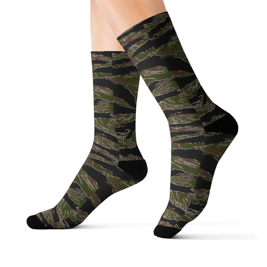 Tiger Stripe Jungle CAMO Socks